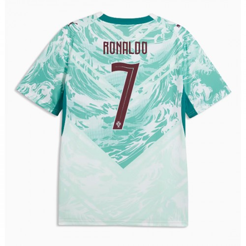 Stroje piłkarskie Portugalia Cristiano Ronaldo #7 Koszulka Wyjazdowej MŚ 2026 Krótki Rękaw